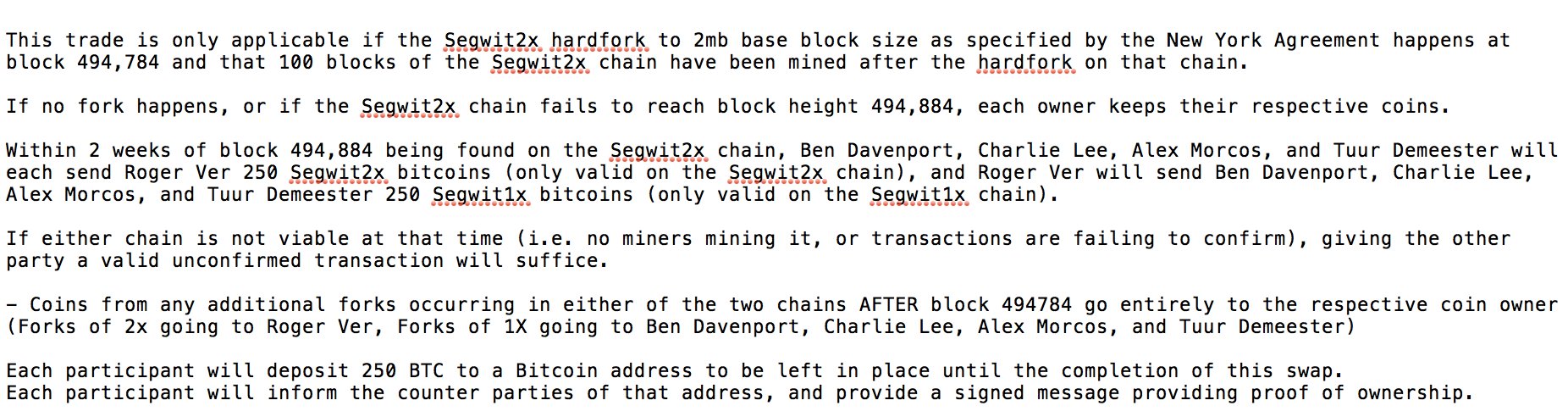 Coinbase считает SegWit2X альткоином и другие новости хард-форка. Новости. Фото.