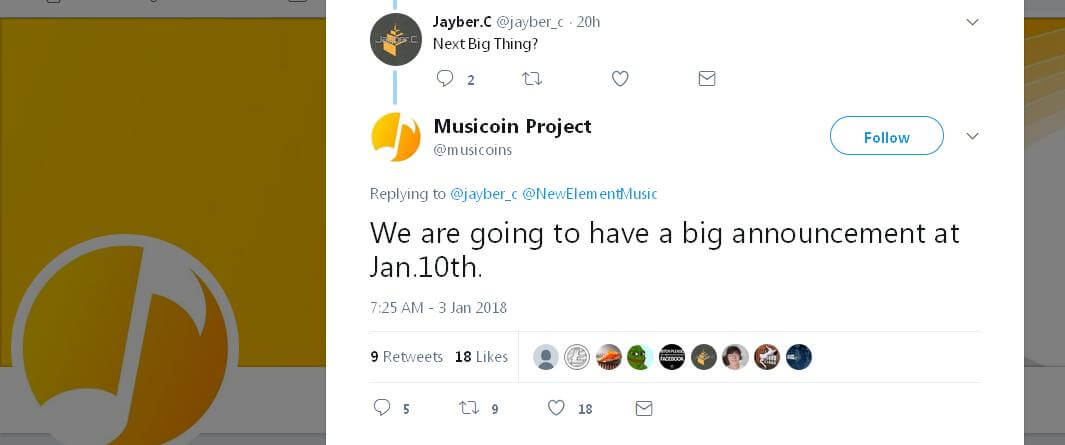 Musicoin-Big-announcement-CoinCalendar