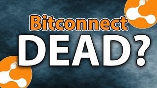 Bitconnect упал на 90%. Похоже, что пирамида Bitconnect больше не работает. Фото.
