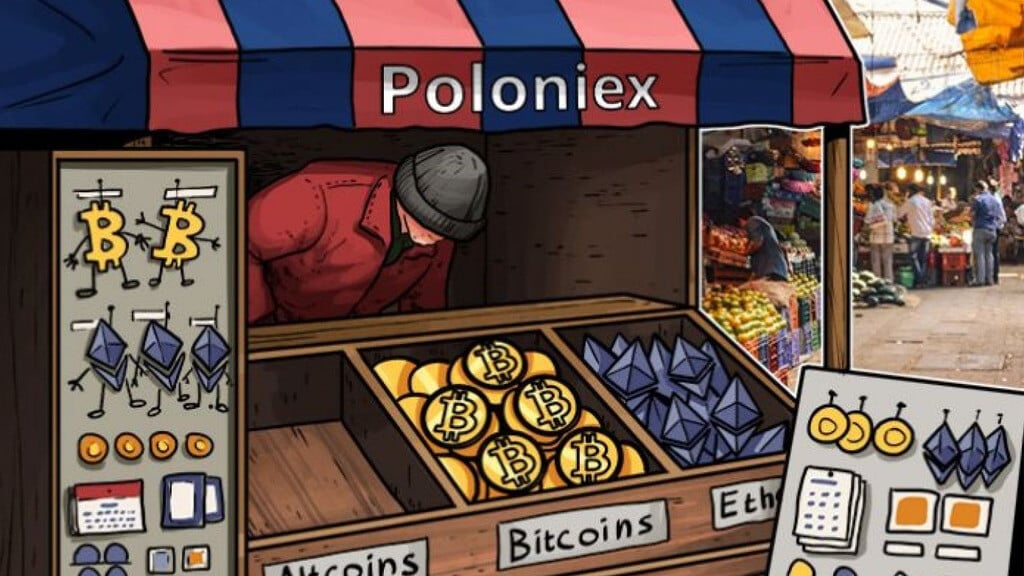 Представители биржи Poloniex прокомментировали ситуацию с заморозкой аккаунтов. Фото.