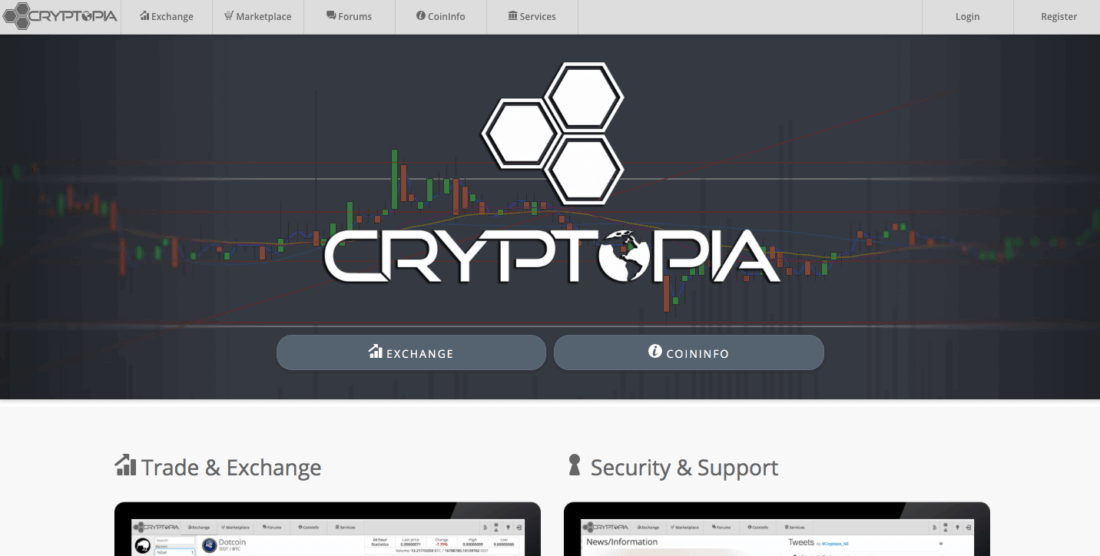 Где купить криптовалюту? Создаём аккаунт на бирже Cryptopia и покупаем Vivo. Криптовалютные биржи. Что такое Криптопия. Фото.
