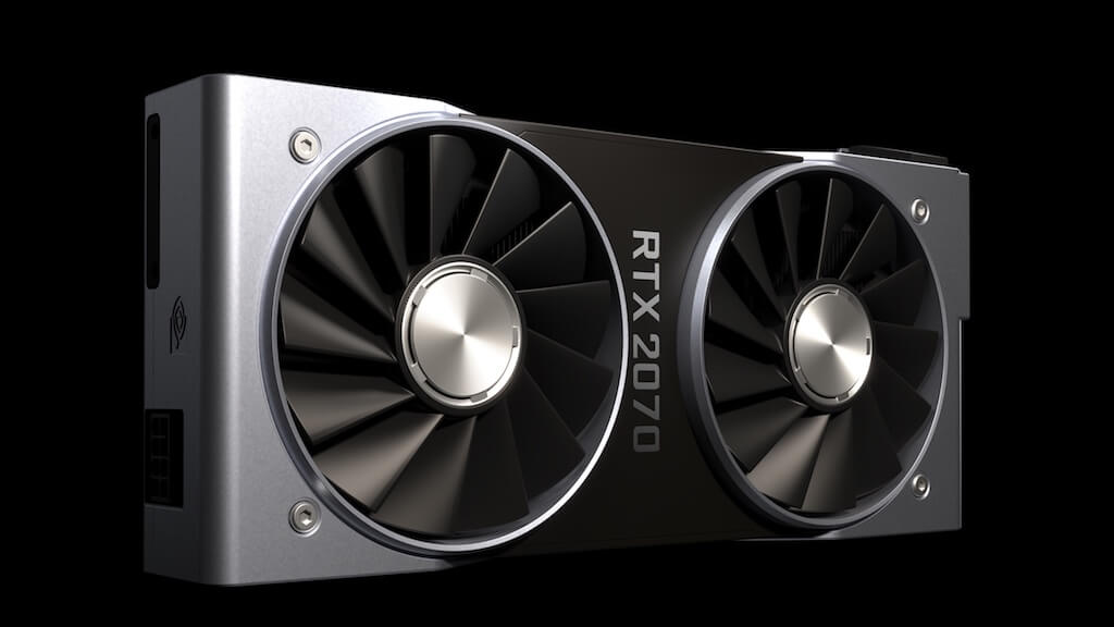 Nvidia представила GeForce RTX 2070, RTX 2080 и RTX 2080 Ti. Цены, описание и возможности новых GPU. Характеристики Nvidia GeForce RTX 2070. Фото.