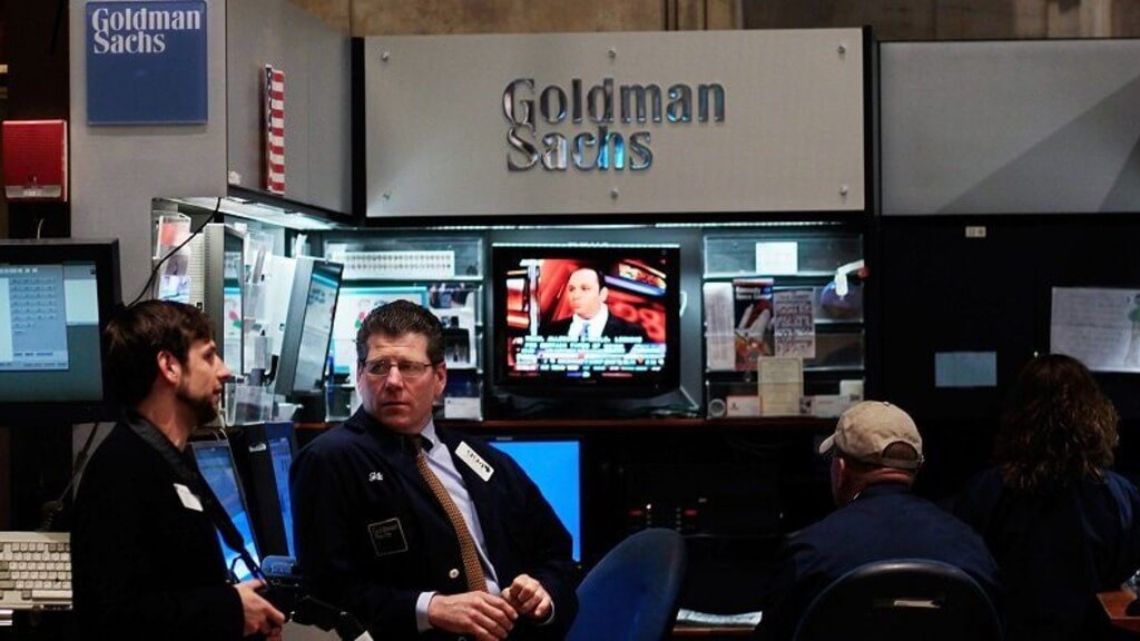 Новые оправдания: Goldman Sachs всё-таки работает над деривативами на Биткоин. Goldman Sachs не может определиться с Биткоином. Фото.