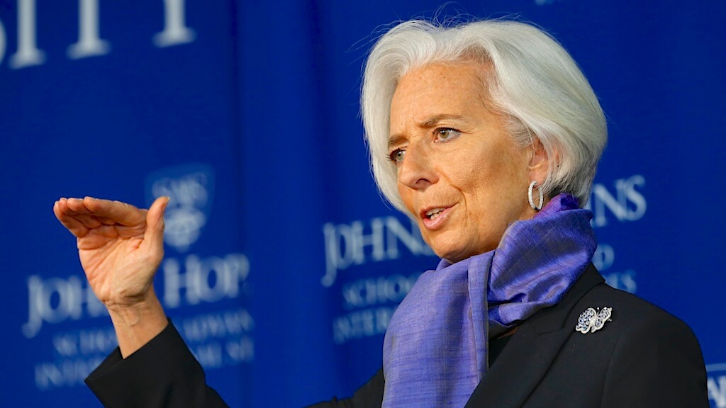 МВФ выпустит собственную цифровую валюту? Мнение Кристин Лагард. Фото.