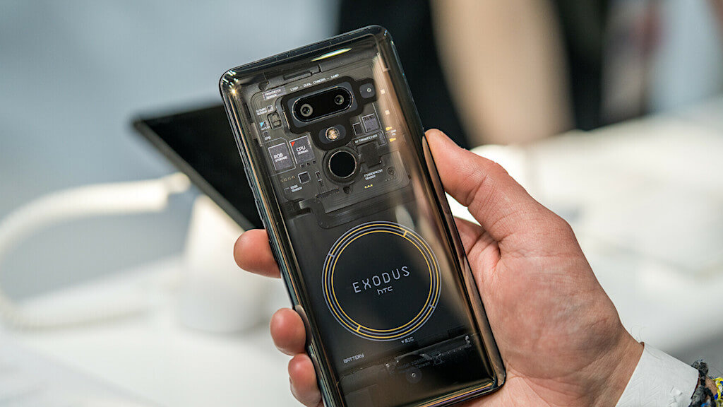 HTC выпустит второй блокчейн-смартфон уже в 2019 году. Exodus 1 превзошёл ожидания. Фото.