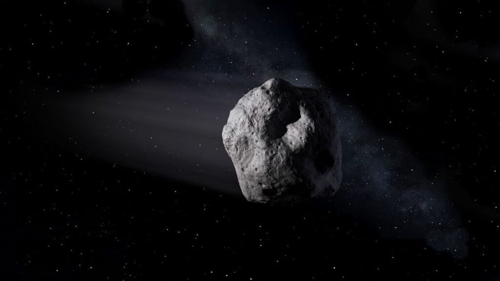 В космосе обнаружили золотой астероид. Как это поможет Биткоину? Фото.