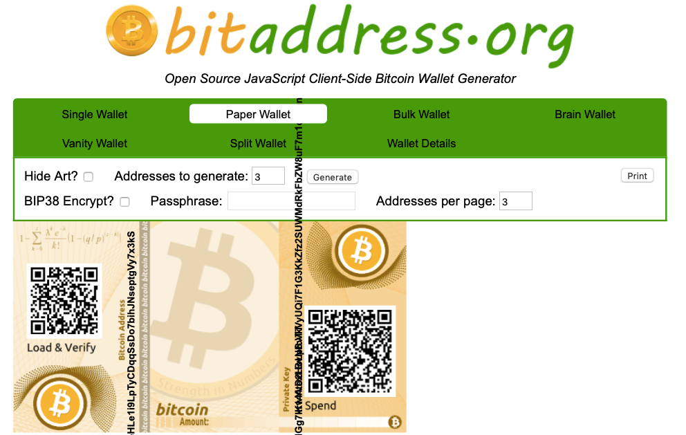 Bitcoin бумажный кошелек как обменять биткоины в сбербанке