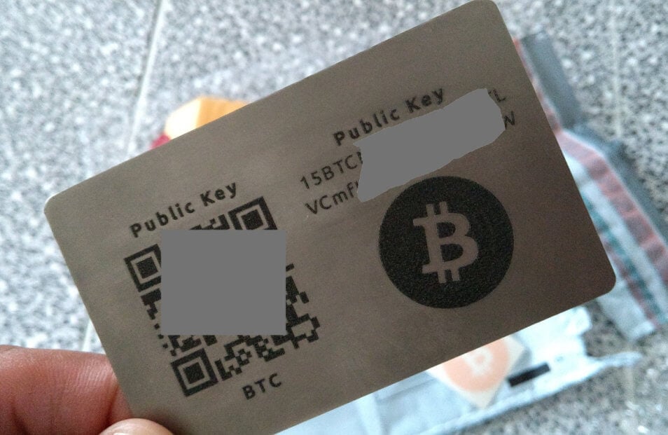 Заранее изготовленный кошелёк: Bitkee. Источник: Reddit. Фото.