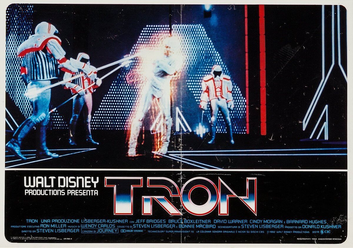 Запрет Tron от Disney. Постер фильма TRON от Disney. Источник: Shat The Movies. Фото.