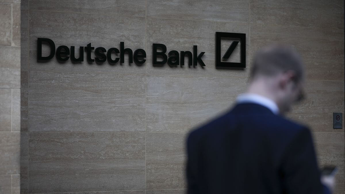 Банки на грани вымирания? Deutche Bank — крупнейший финансовый конгломерат Германии. Фото.