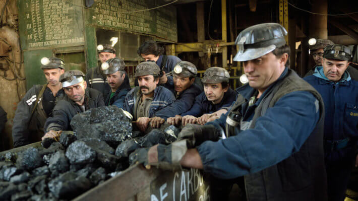 майнеры шахтёры уголь