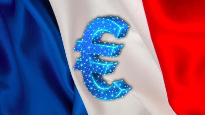 Центральный банк Франции провёл первое успешное тестирование евро на блокчейне. Фото.