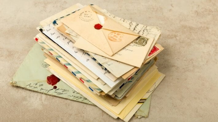 письма конверты послание