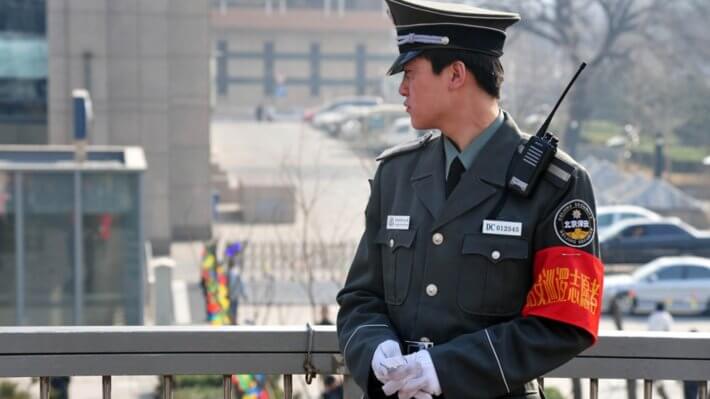 полиция китай КНР