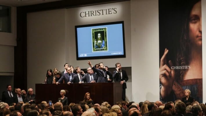 Аукционный дом Christie’s впервые продаёт цифровое произведение искусства на блокчейне. Фото.
