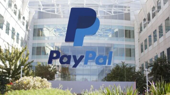PayPal криптовалюты Биткоин