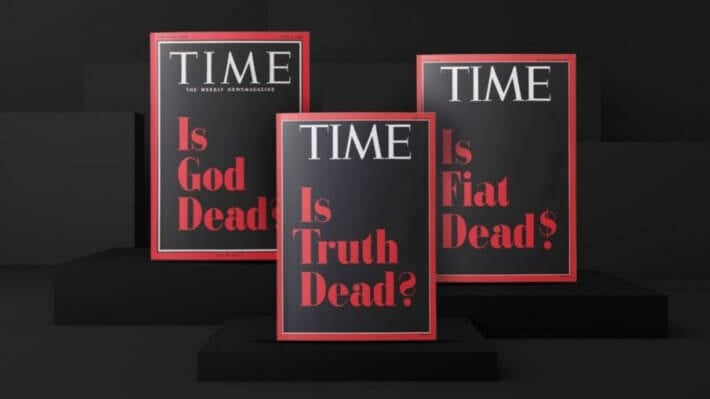 Издание TIME продаёт обложки своего журнала в виде NFT-токенов и будет принимать криптовалюту. Фото.