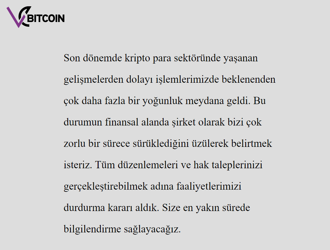 Vebitcoin биржа трейдинг криптовалюты Турция