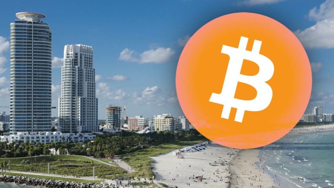 Майами запускает собственную криптовалюту и будет вознаграждать пользователей в Биткоине. Зачем она нужна? Фото.