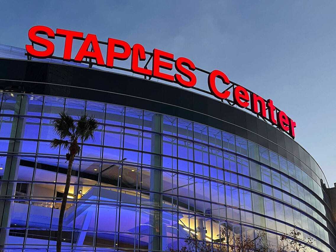 Staples Center Лос-Анджелес стадион