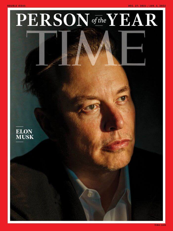 Почему вырос Dogecoin. Илон Маск на обложке TIME. Фото.