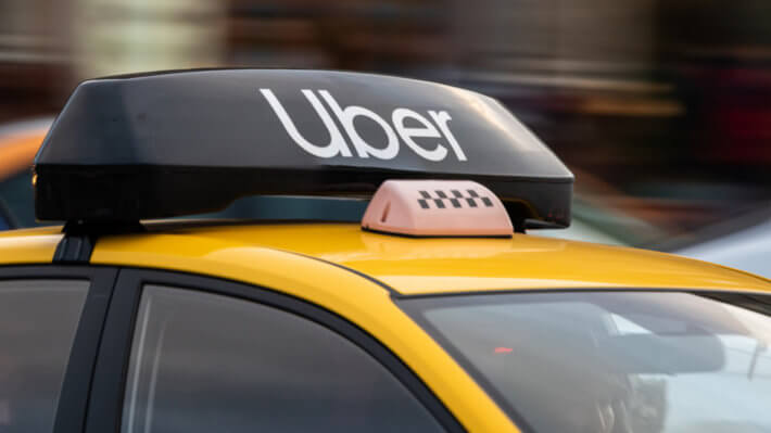 Uber такси компания Биткоин
