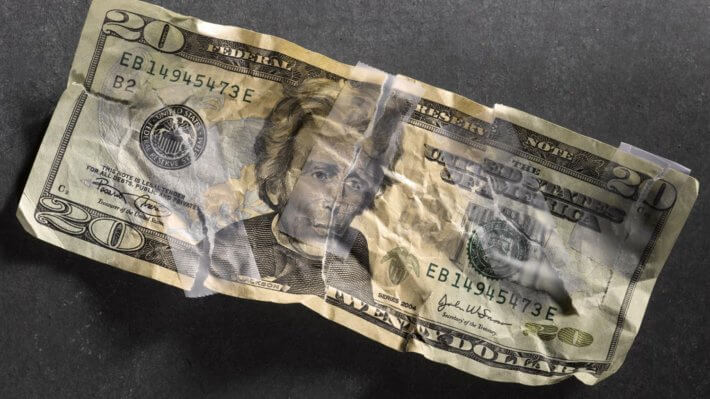доллар банкнота деньги