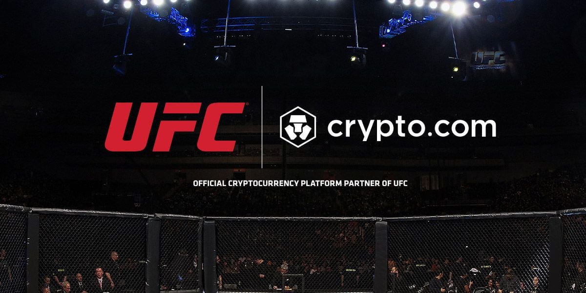 Вывод. Сколько сжигают на рекламу криптовалютные компании? Партнерство UFC и Crypto.com. Фото.