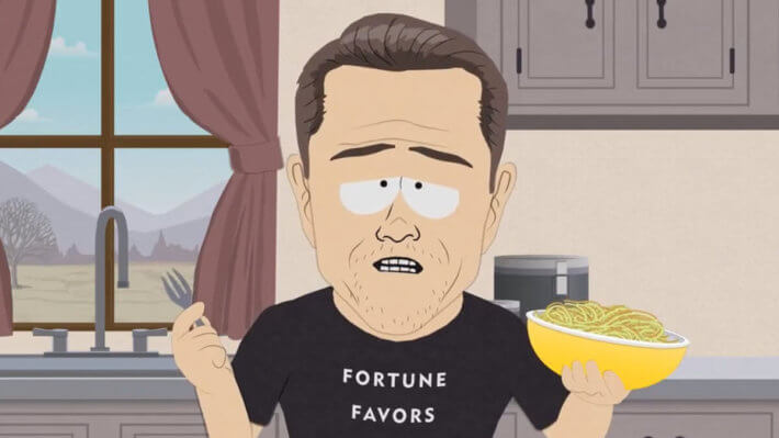 Рекламу криптовалют от звёзд упомянули в новом эпизоде South Park. Правда, далеко не в лучшем контексте. Фото.