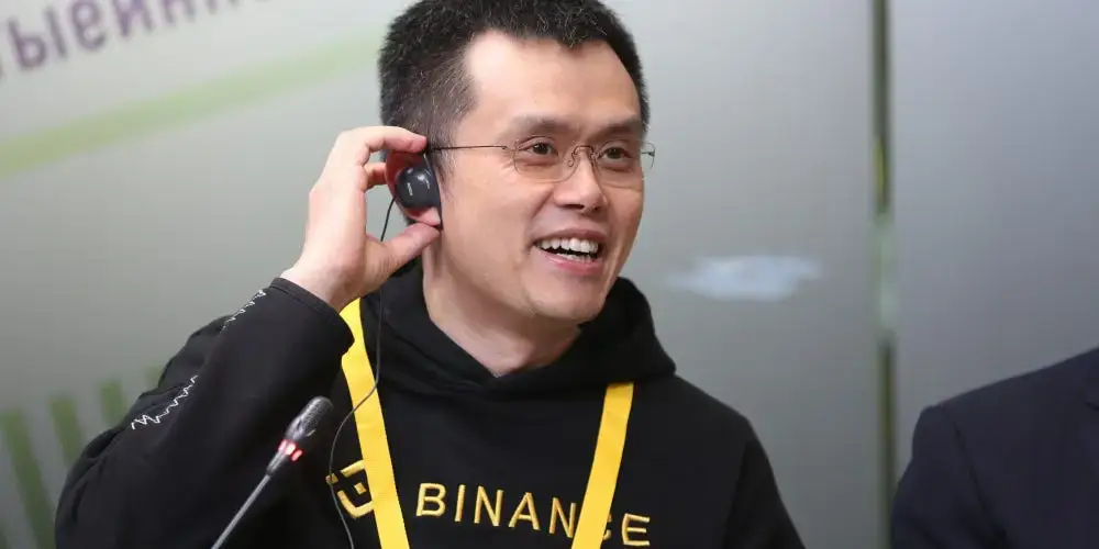 Почему идёт обвал криптовалют. CEO Binance Чанпен Чжао. Фото.