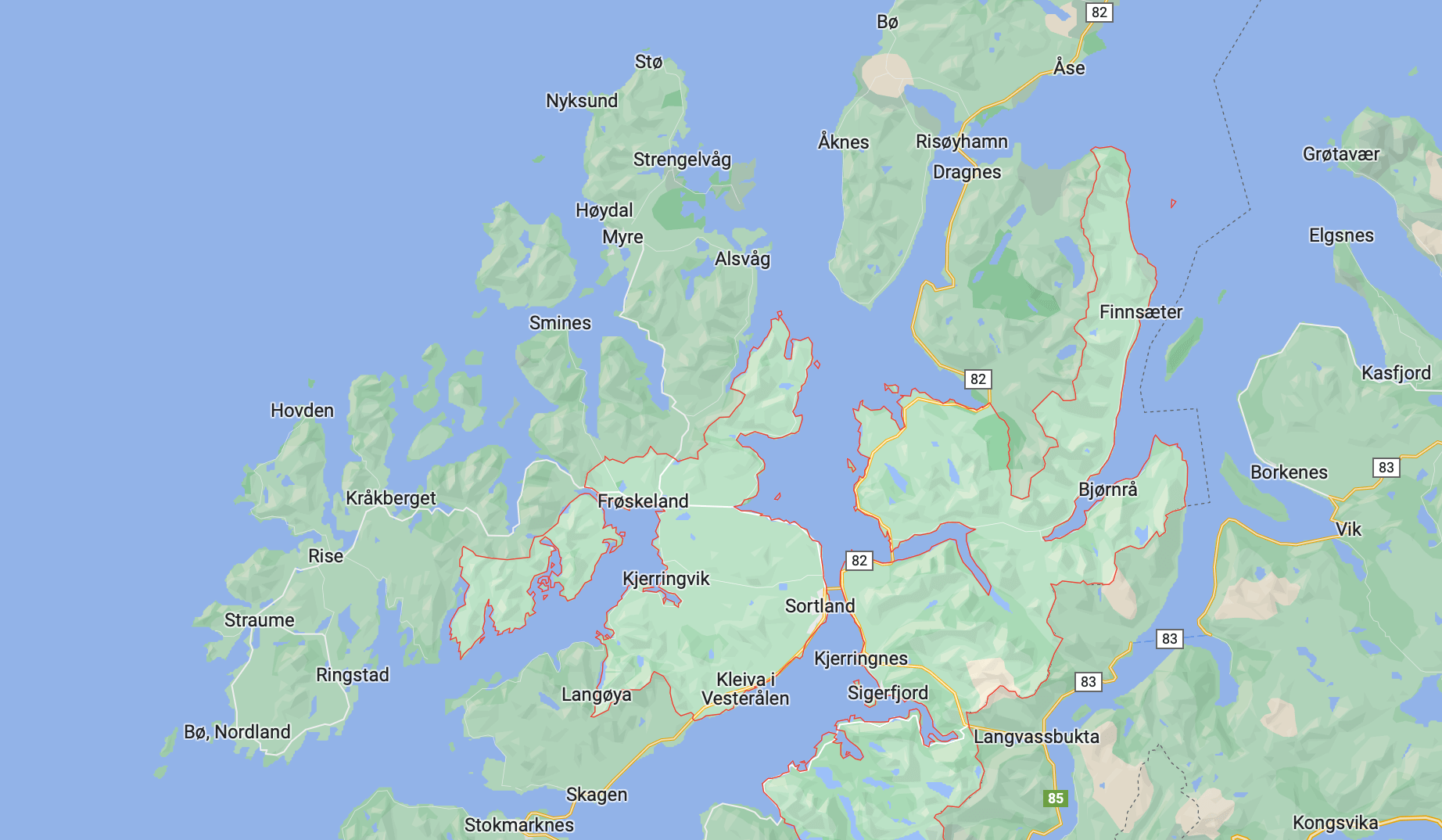 За что критикуют Биткоин. Сортланд находится на севере Норвегии. Фото.