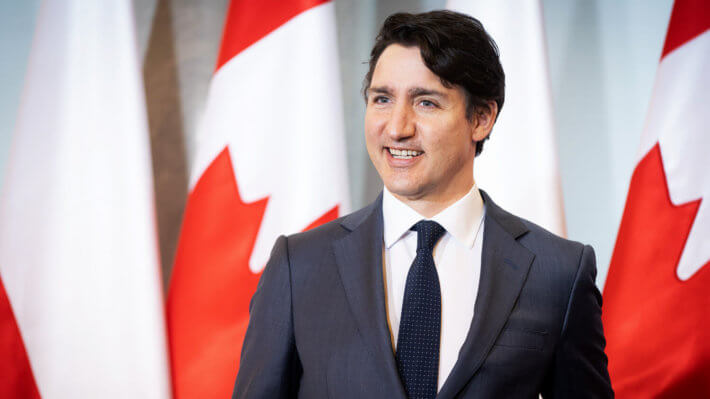 канада трюдо премьер-министр политика