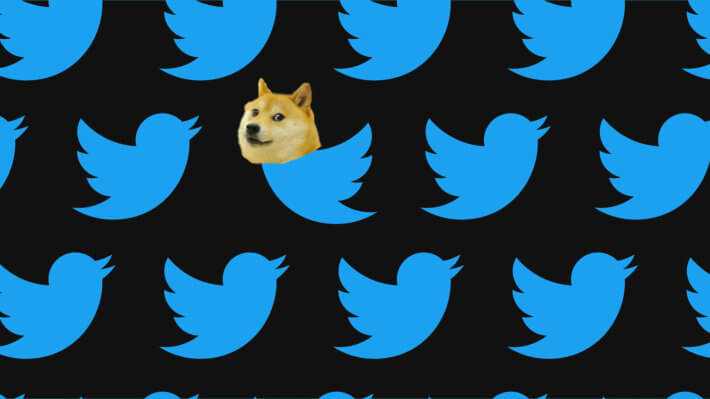 Смена логотипа Твиттера на иконку криптовалюты Dogecoin привлекла внимание к крупнейшему держателю DOGE. Фото.