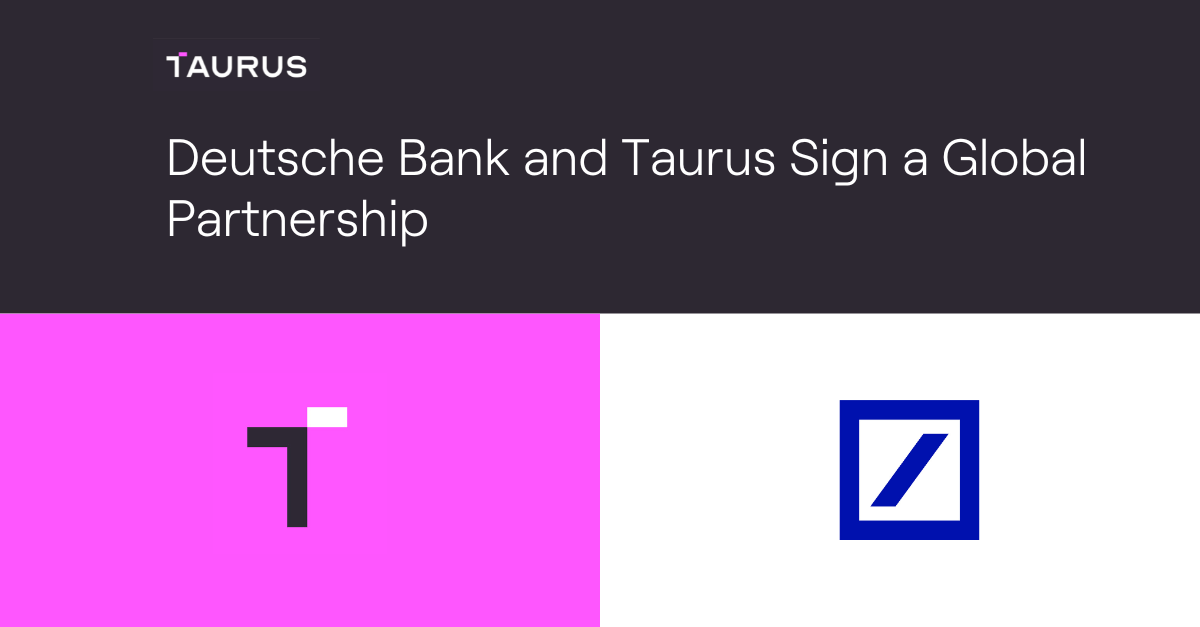 Как нужно обращаться с криптовалютами. Партнёрство Deutsche Bank и Taurus. Фото.