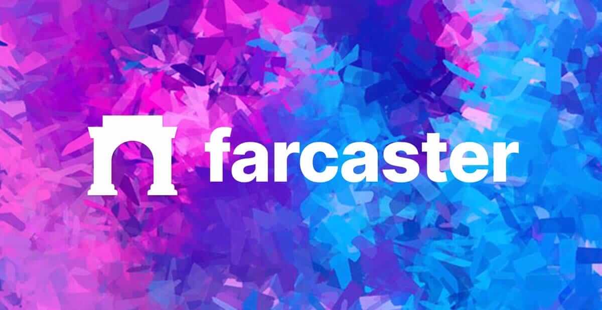Что будет с Эфириумом в будущем. Логотип платформы Farcaster. Фото.