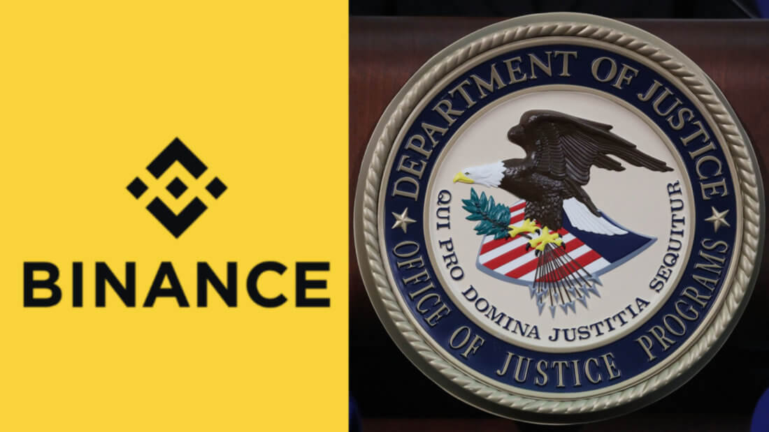 Министерство юстиции США провело пресс-конференцию по ситуации с криптобиржей Binance. Что сказали сотрудники ведомства? Фото.