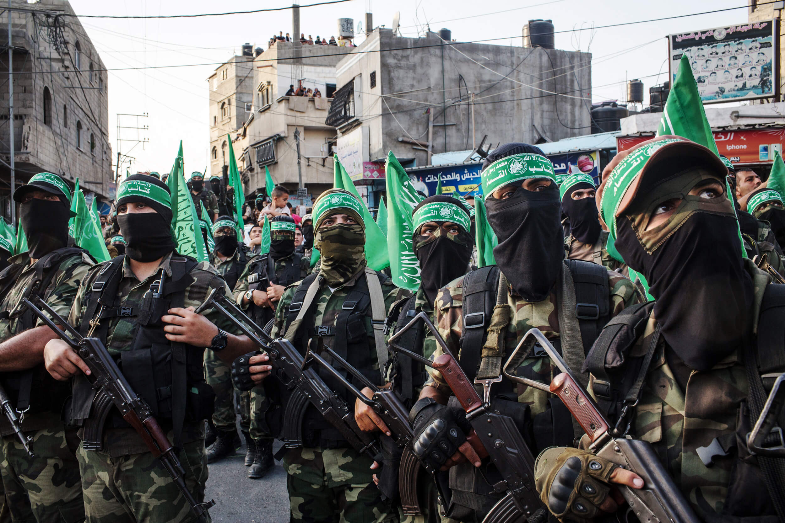 Что будет с криптовалютами в будущем. Представители террористической группировки ХАМАС. Фото.