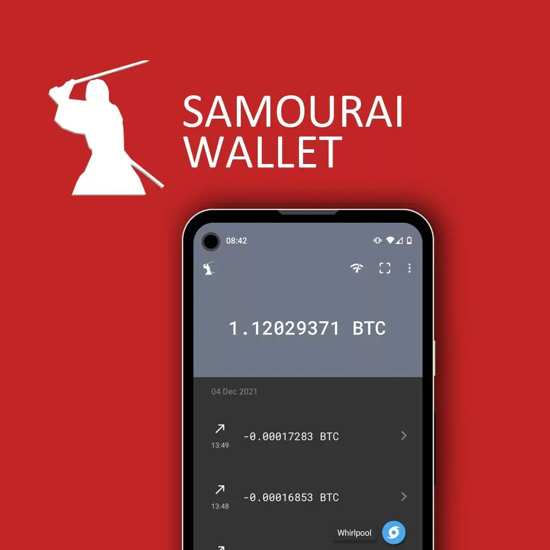 Арест блокчейн-разработчиков. Логотип Биткоин-кошелька Samourai Wallet. Фото.