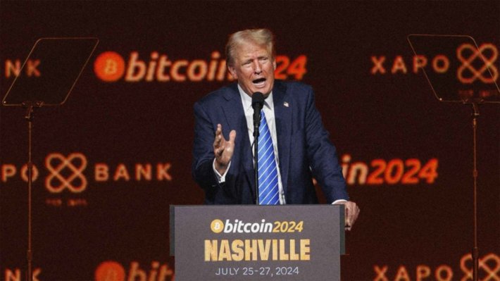 Дональд Трамп подал финансовую декларацию перед выборами. Сколько он заработал на криптовалютах? Фото.