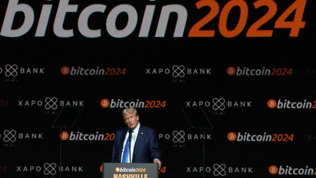 От чего зависит судьба Биткоин-резерва США и отношение Трампа к крипте: понятный ответ аналитика. Фото.