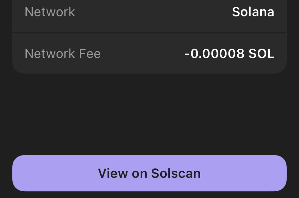 Как используют криптовалюты в мире? Комиссия за перевод USDT в сети Solana. Фото.