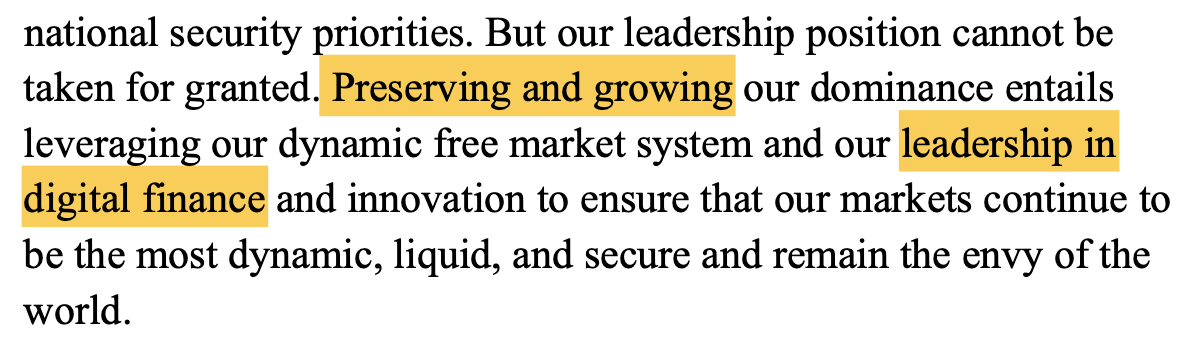 Новая национальная стратегия США и крипта. «Цифровые финансы», упомянутые в новом плане США. Фото.