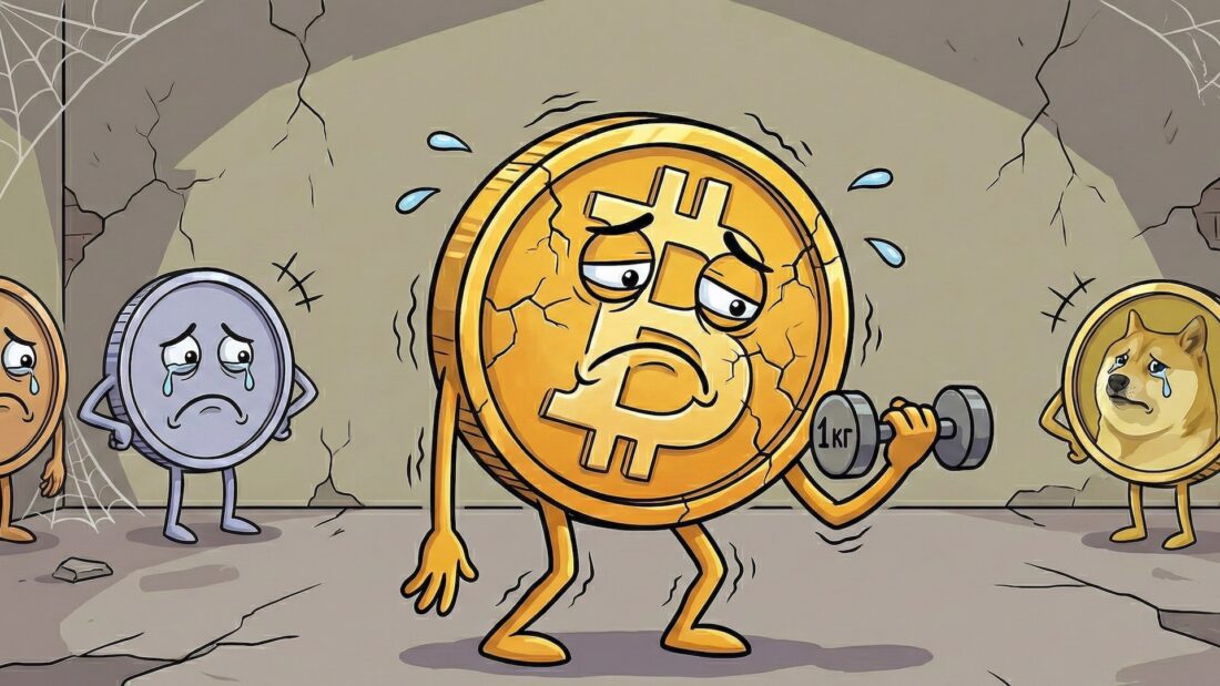 Биткоин опустился до 67 тысяч долларов. В чём причина слабости рынка криптовалют? Биткоин опустился до 67 тысяч долларов. В чём причина слабости рынка криптовалют? Фото.