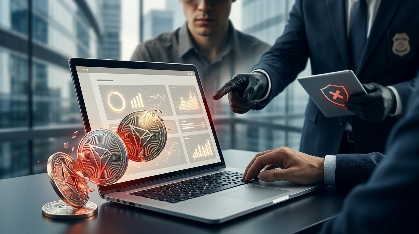 Как защитить свои активы от фишинга в TRON. Почему мошенники выбирают TRON для фишинга. Фото.