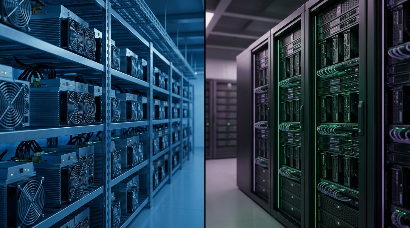 ASIC-майнеры и GPU-серверы – разное оборудование, но они могут работать в одном дата-центре