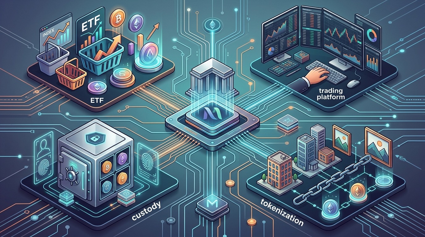 Криптоэкосистема Morgan Stanley: от ETF до токенизации