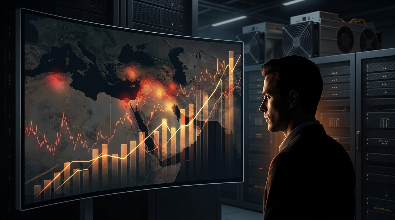 Как война на Ближнем Востоке довела майнеров биткоина до потерь $19 тыс. на монету. Рост цен на нефть из-за ближневосточного конфликта напрямую влияет на расходы майнеров. Как война на Ближнем Востоке довела майнеров биткоина до потерь $19 тыс. на монету. Рост цен на нефть из-за ближневосточного конфликта напрямую влияет на расходы майнеров. Фото.