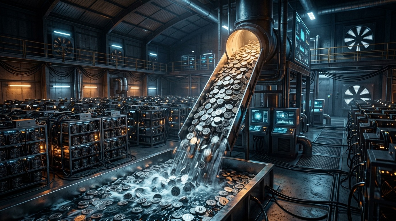 Майнеры всё чаще вынуждены продавать добытые и накопленные Биткоины