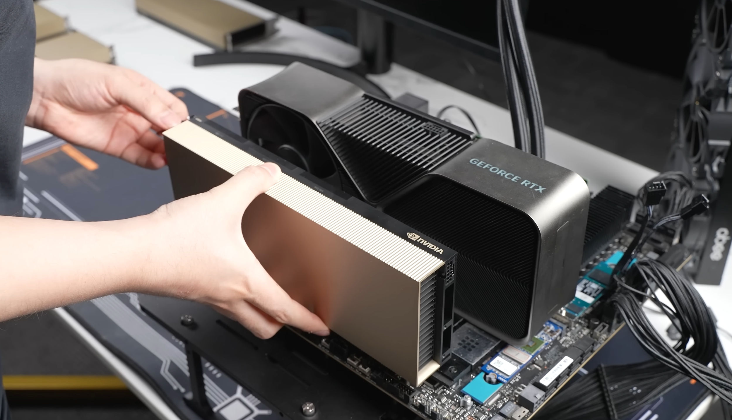 Зачем отправлять майнеров крипты на орбиту? Nvidia H100. Фото.