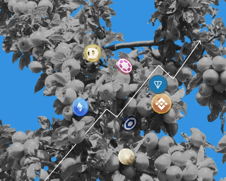 Объёмы торгов альткоинами упали на 80%: сигнал коррекции для крипторынка. Фото.